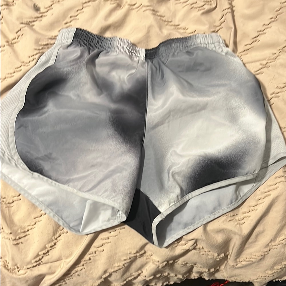 Athletic Works Women's Black and Gray Athletic Shorts